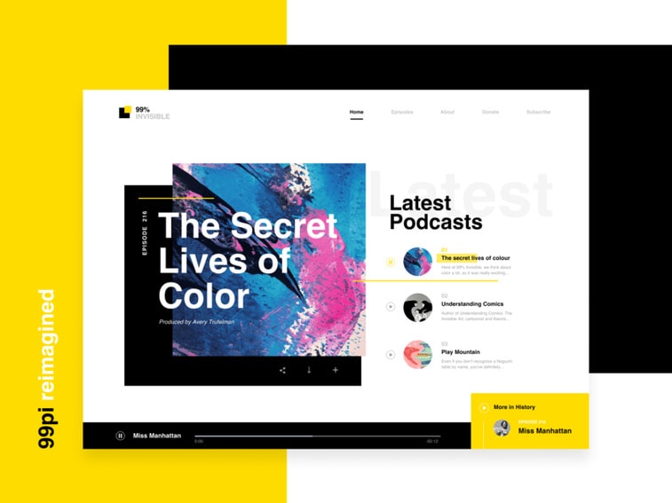 layers shadows podcast website
